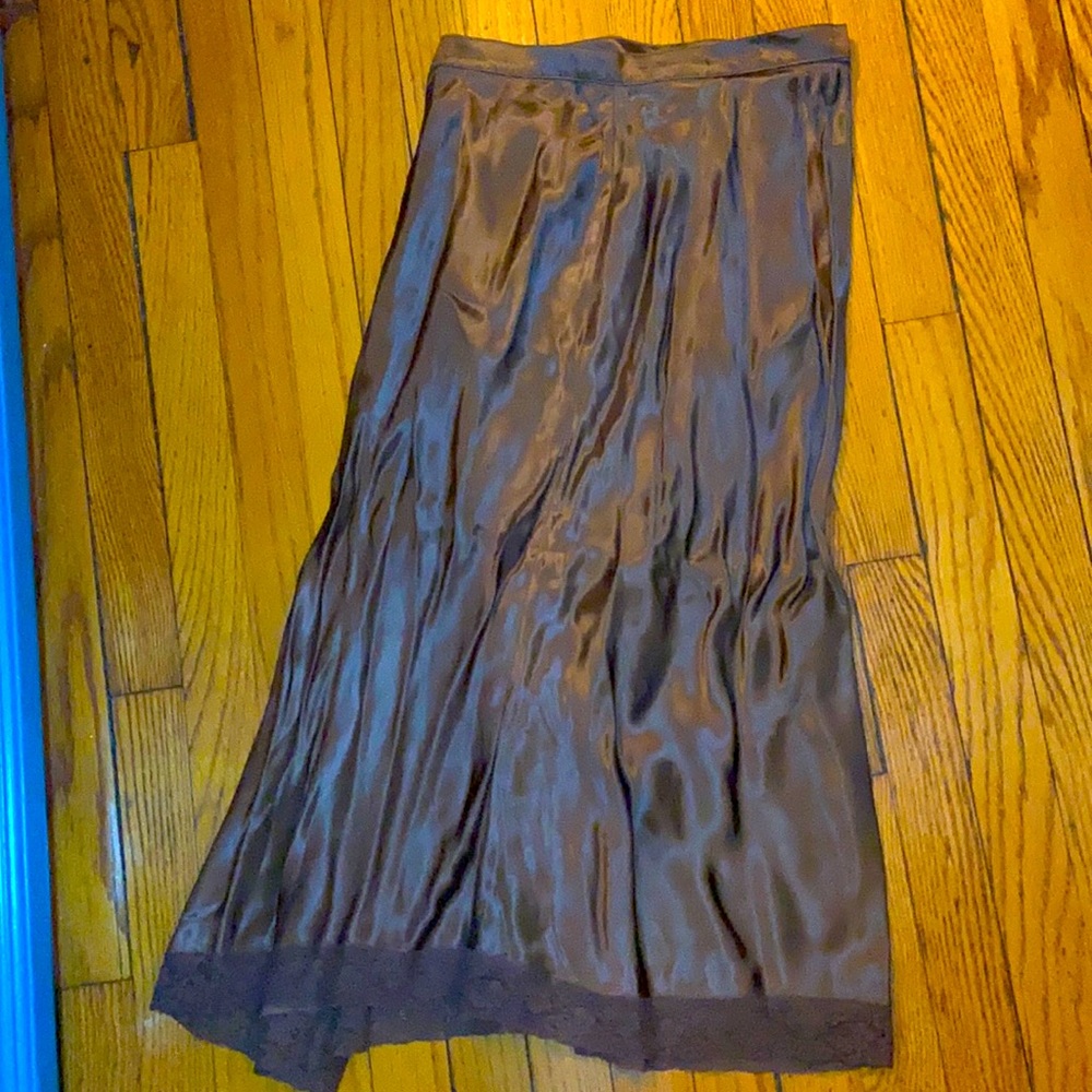 BLUMARINE lingerie style skirt